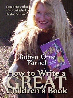 cover image of How to Write a GREAT Children's Book